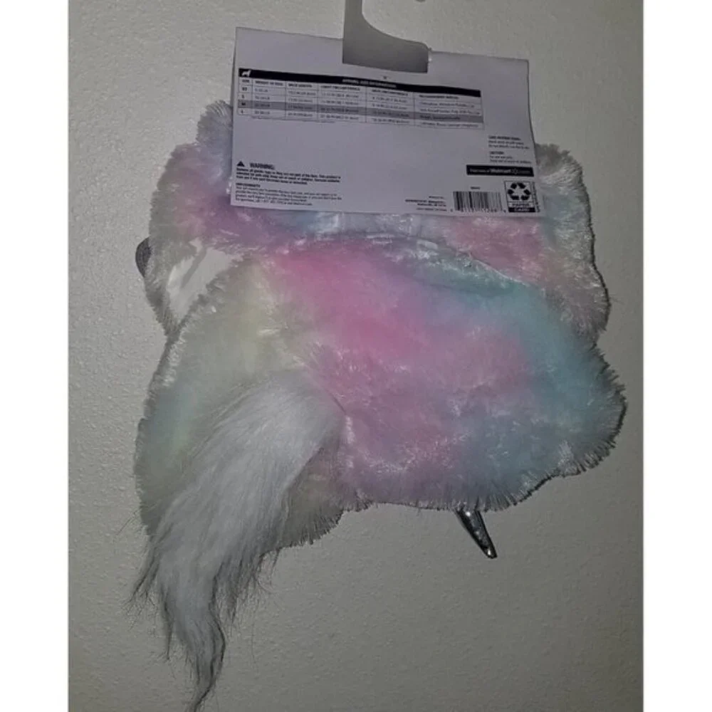 NEW Unicorn Costume Pet Size Medium Dog (20-50 lbs) Halloween Vibrant Life 1 pc